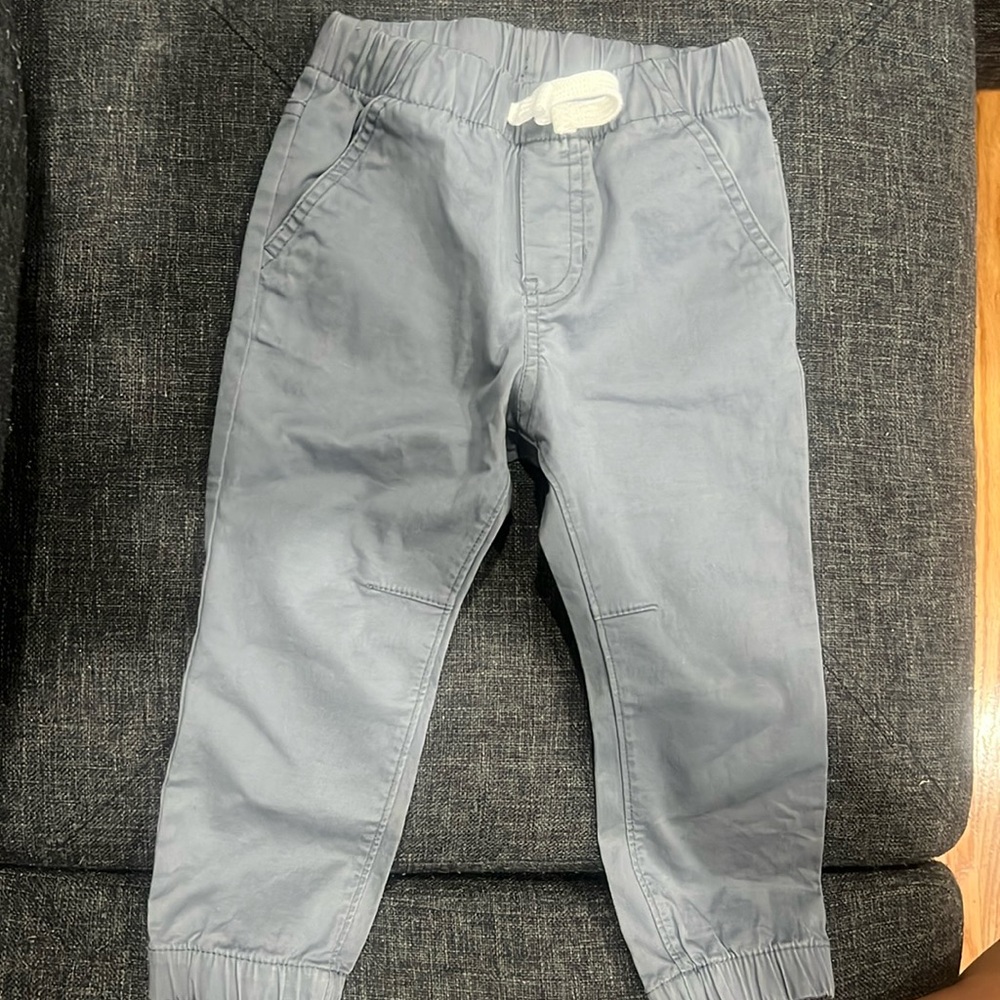 Grey jogger pants